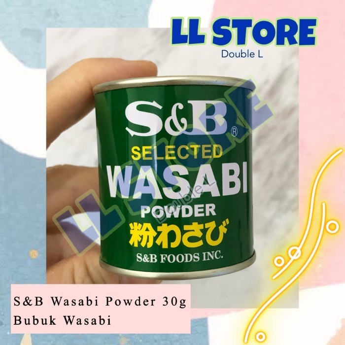 

S&B Wasabi Powder 30G Bubuk Wasabi