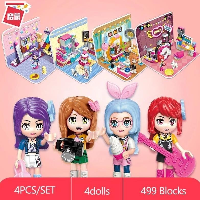 [MAINAN] [Poomoro] Lego Cewek/ Lego Friends/ Lego Perempuan/ Lego Qman hadiah anak mainan anak maina