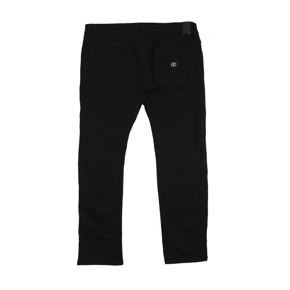 NEW LAUNCHING TERMURAH CELANA JEANS EVIL LONG DENIM - SCARED H23 MATTE BLACK