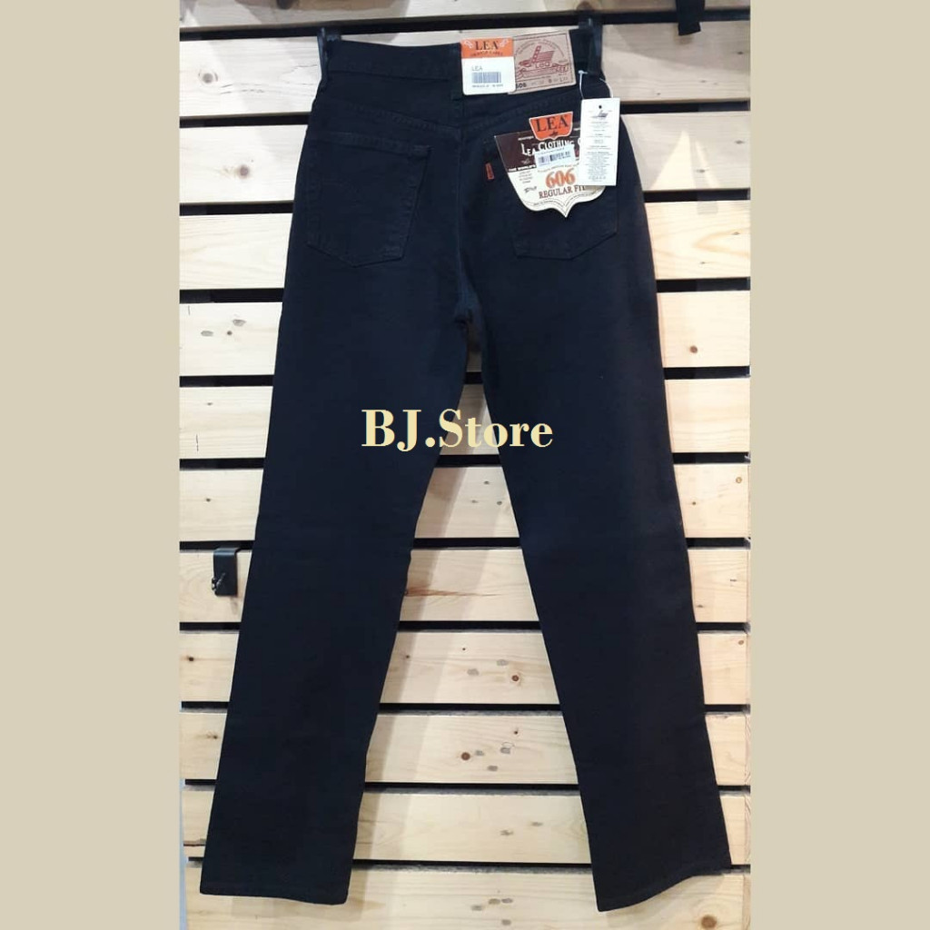 NEW LAUNCHING TERMURAH CELANA JEANS BUY 1 GET 1. CELANA JEANS LEA PRIA 606 REGULAR 100% ORIGINAL