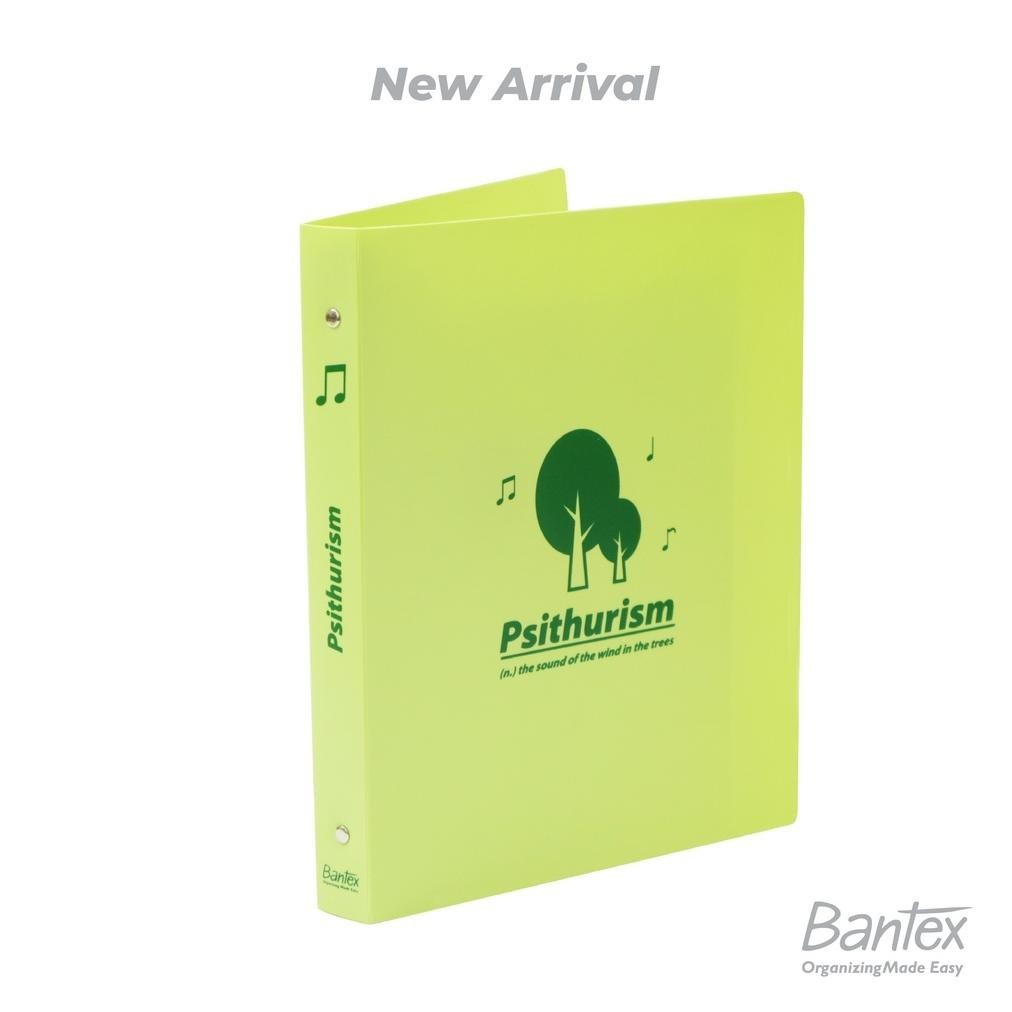 

Promo Bantex Multiring Binder Trendy B5 26 Ring 25 mm PSITHURISM 3326 72