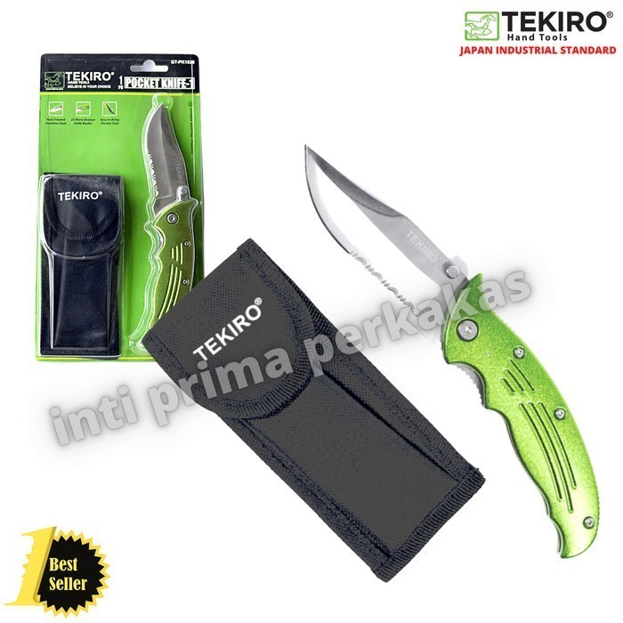 Terlaris Tekiro Gt-Pk1826 Pocket Knife-1 Besar Pisau Lipat Stainless-1 Besar Promo Terbaru