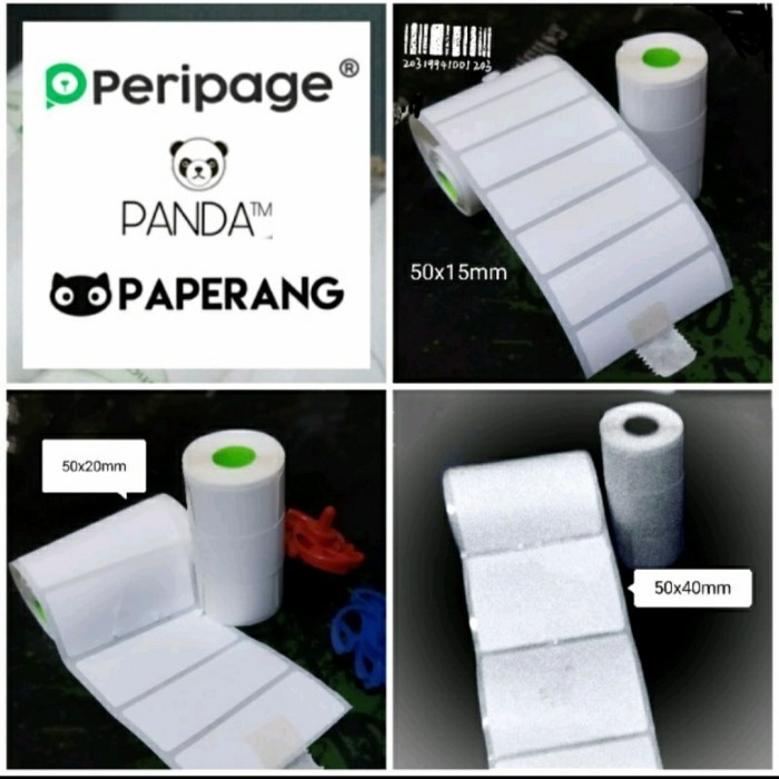 

Terlaris Label Stiker Thermal Untuk Printer Peripage A6 Gulungan 57*30Mm. Promo Terbaru