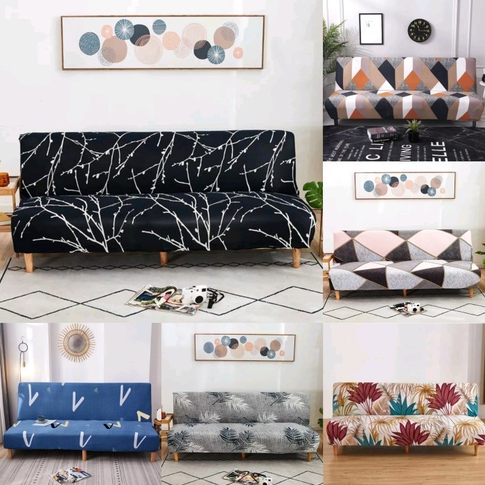 Terlaris Sarung Sofa Bed Cover Sofa Bed Motif Medium Kursi Informa Inoac Promo Terbaru