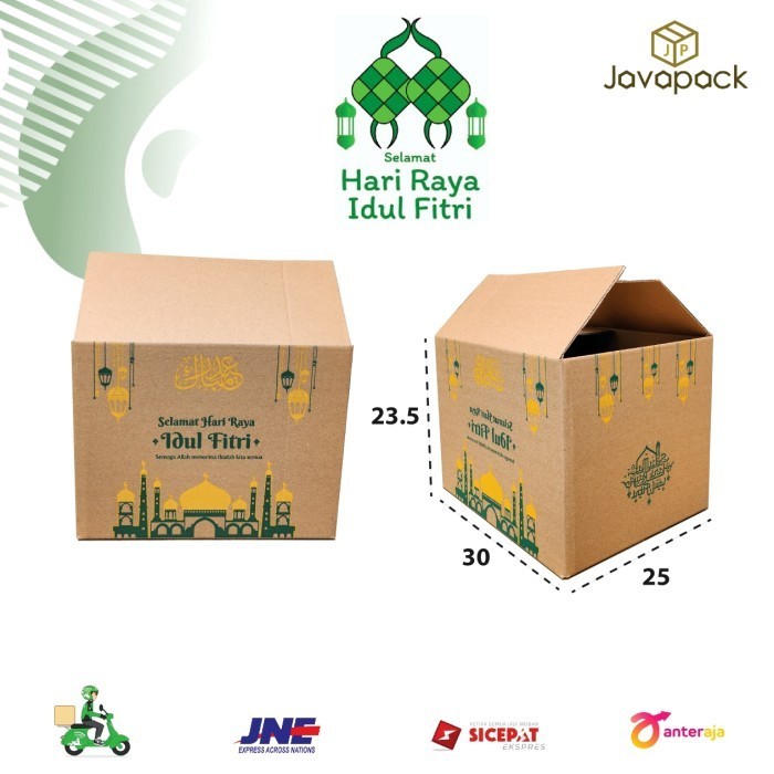 

Kardus Lebaran 30X25X23,5 Cm Kardus Idul Fitri Hampers Idul Fitri 095