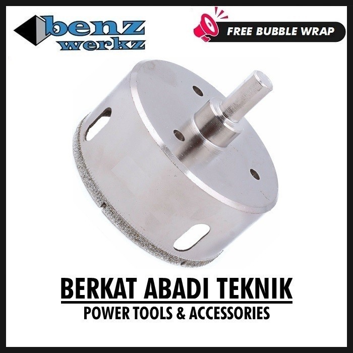 Terlaris Benz Diamond Hole Saw 70Mm Cutter Mata Bor Kaca Granit Keramik Holesaw Promo Terbaru