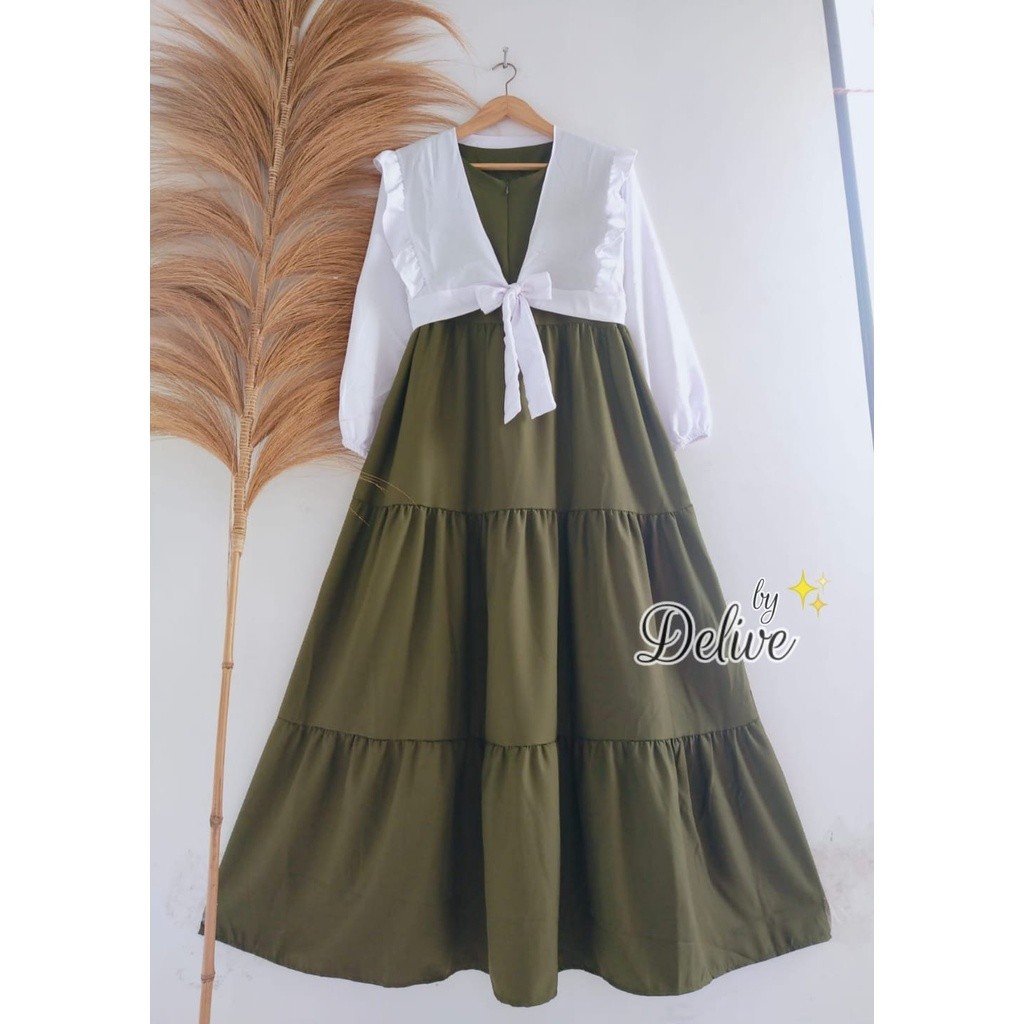Gamis Anak Umur 9 10 Tahun 12 Perempuan 5 6 7 8 3 4 Bayi Gaun Lebaran Khimar Cadar Drss Ank Dress Ba