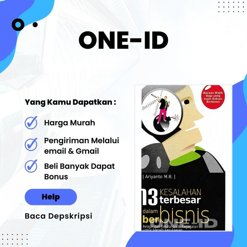 

13 Kesalahan Terbesar dalam Berbisnis Belajar Dari Kesalahan & Kegagalan Untuk Meraih Kesuksesan