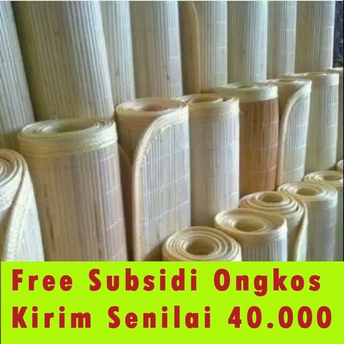 Tikar Rotan Saburina, 200X300, Lampit Rotan Kalimantan, Karpet Rotan