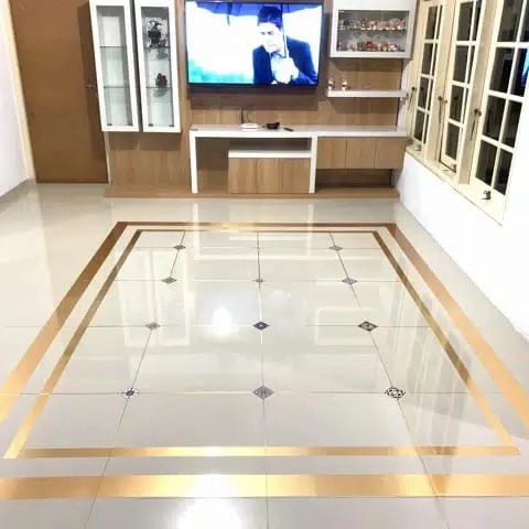 Sticker Lantai / Stiker Dinding Border List Wallpaper