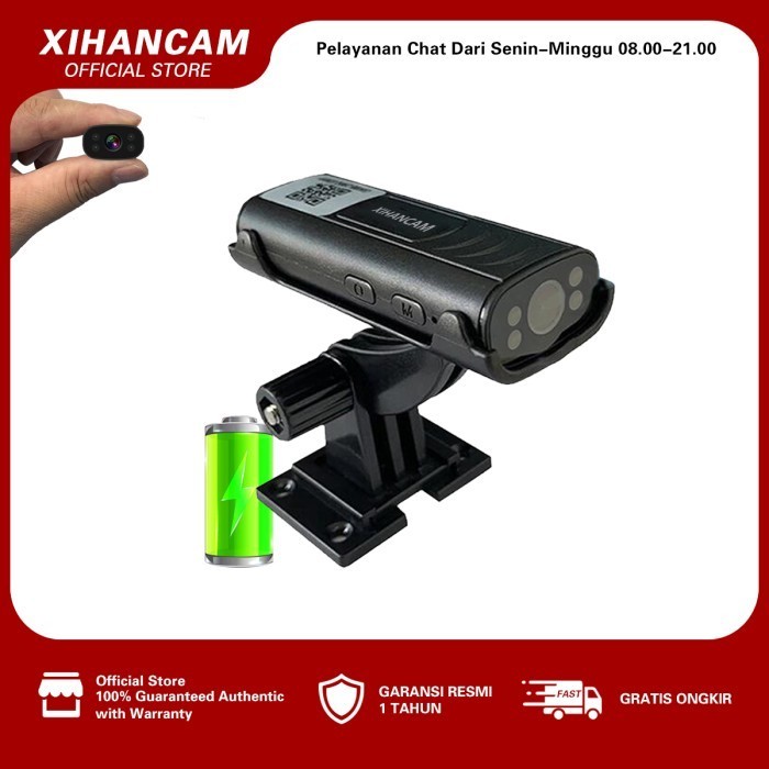 XIHANCAM SPY CAMERA WIFI 2MP KAMERA CCTV MINI TERSEMBUNYI TANPA KABEL
