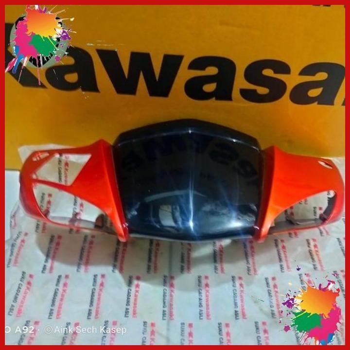 BATOK DEPAN ZX130 ORANGE HITAM (ANK)