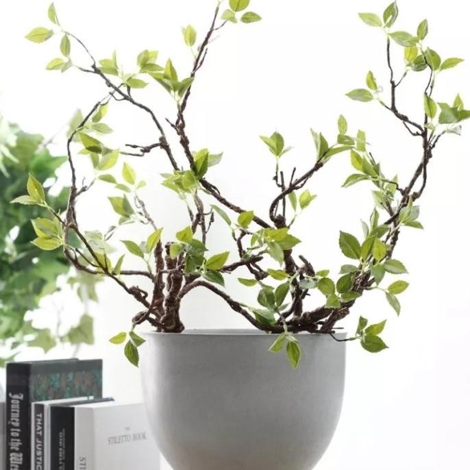 kim RANTING DEKORASI PREMIUM Pohon Plastik Ranting Daun Palsu Artificial