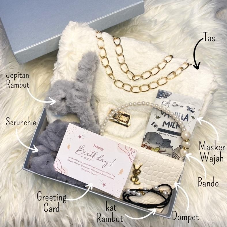 

{VALENTINE} [B2020]HAMPERS GIFT BOX TAS LUCU BAHAN BULU/KADO HARI GURU/KADO HARI IBU/KADO PACAR/KADO WISUDA/KADO WEDDING/KADO ANNIVERSARY/KADO NATAL/KADO VALENTINE/HADIAH ULANG TAHUN/HAMPERS LEBARAN/HAMPERS RAMADAN/HADIAH PERNIKAHAN TERLARIS