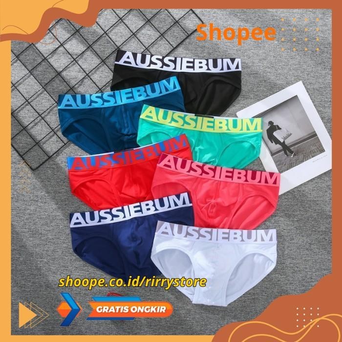 BRIEF PRIA AUSSIEBUM CELANA DALAM PRIA     / ABR353 BRIEF PRIA AUSSIEBUM  CELANA DALAM PRIA HIGHT CL