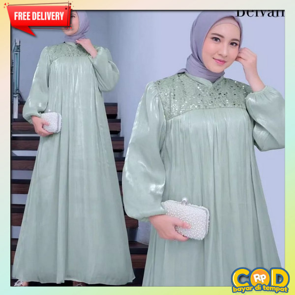 Gamis Wanita Terbaru 2023 Viral Games Dewasa 2024 Baju Muslim Cewek Gmis Jumbo Bahan Crinkle Adem Mu