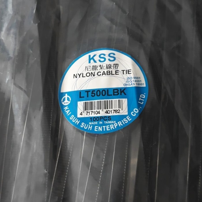 

Kabel Ties Cv 500 Kss 8 Mm Gemuk Isi 100 Pcs ( Cable Tie / Ties )