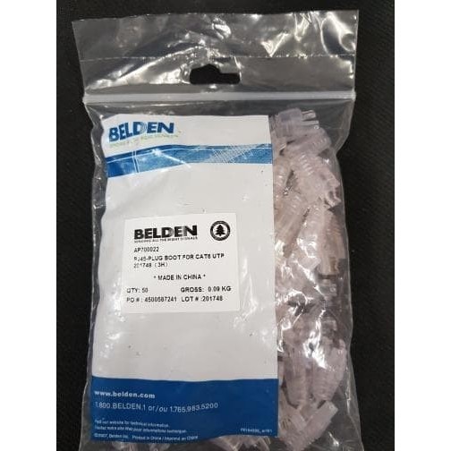 Belden Plugboot Cat.6 isi 50pcs