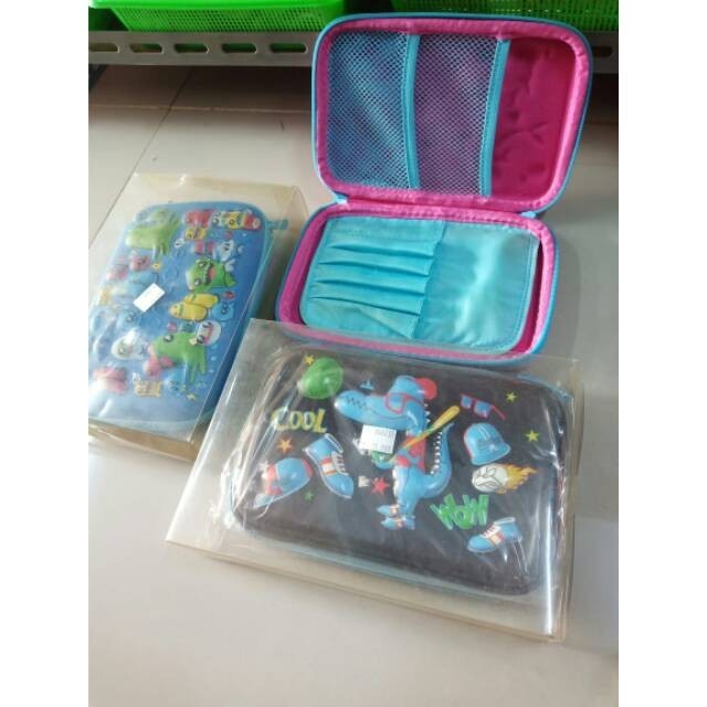 

Kotak pensil jumbo import / kotak pensil resleting tebal import / preum pencil case