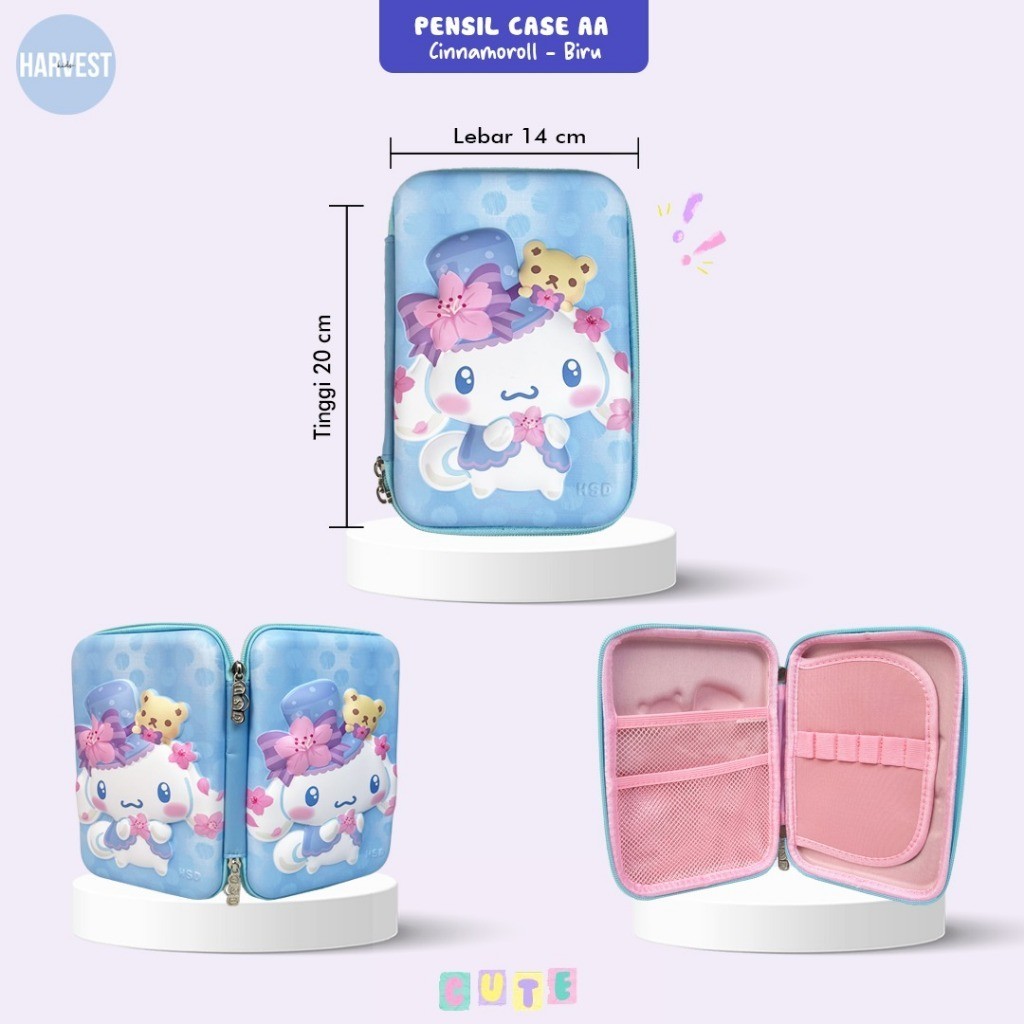 

Tempat Pensil Anak / Tempat Pencil Sanrio / PENCIL CASE AA BIG