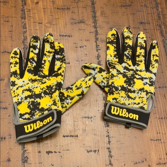 Terlaris Sarung Tangan American Football Gloves Wilson Camo Super Grip Promo Terbaru