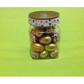 

PROMO MURAH Permen coklat bentuk telur toples hadiah kado valentine imlek paskah