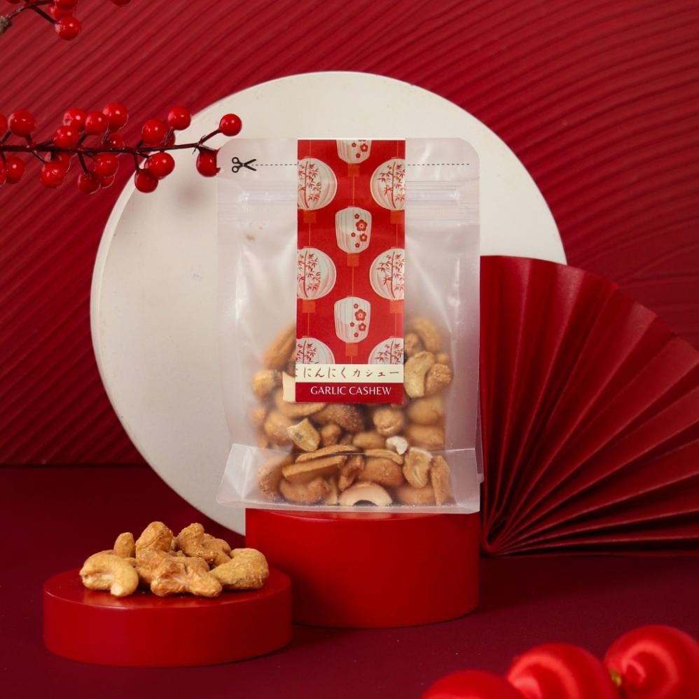 

CNY Nastar + Jasmine Tea + Garlic Cashew Set [FUJI] | Chinese Hojicha Genmaicha Gift Kado Wedding Lebaran Idul Fitri Eid Ramadan Christmas Natal Mother's Day CNY Hamper Rice Baby Imlek Chinese New Year Parcel Parsel | Dapur Oishi