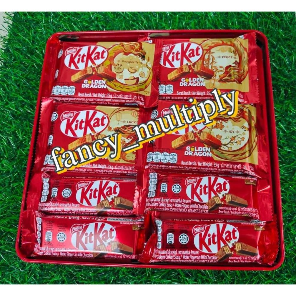 

CNY Coklat Kitkat edisi spesial Imlek / sincia Dragon angpao 2024 - import