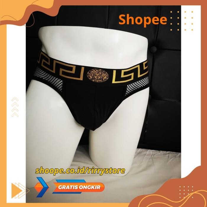 CELANA DALAM PRIA VERSACE, CELANA DALAM PRIA TRANSPARAN SEXY   / CELANA DALAM PRIA VERSACE, CELANA D