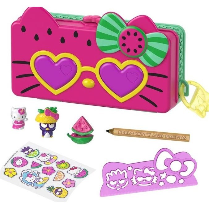 

Kotak Pensil Anak Hello Kitty and Friends Minis Watermelon Beach Party