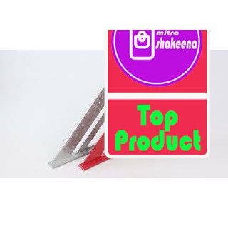 

SHMS Penggaris Siku Mistar Triangle Ruler Aluminium 2LGY Gray
