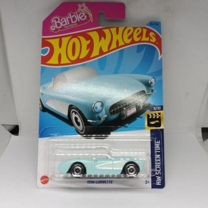 Hotwheels 1956 Corvette Barbie