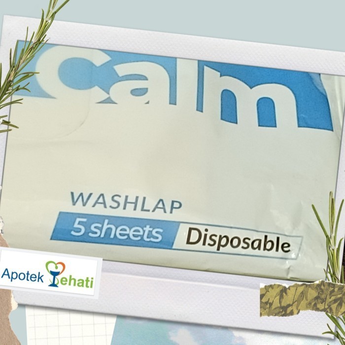 Careplus Hifresh Washlap Disposable Antiseptik Isi 10 & 5 Lembar