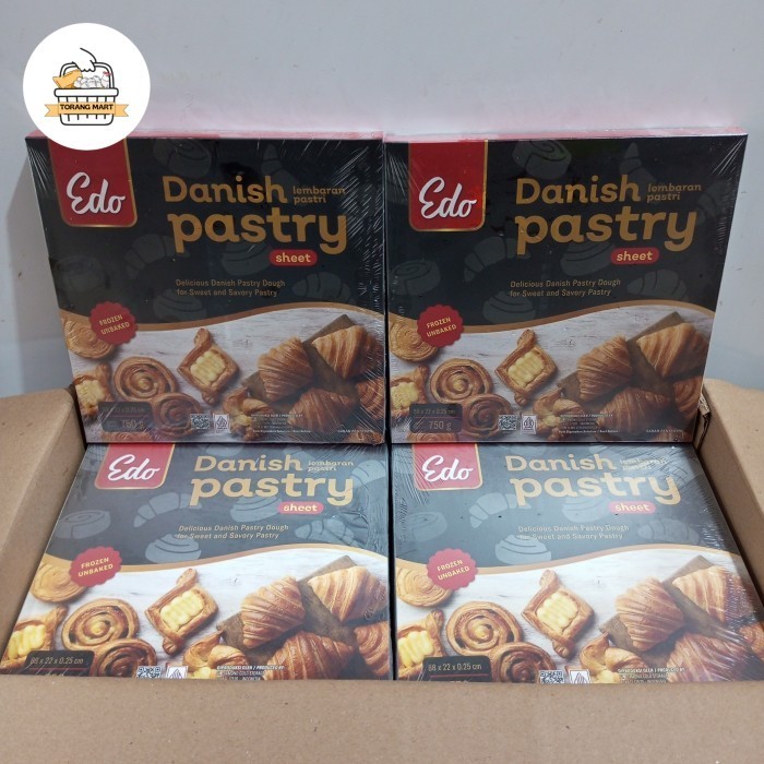 

BARANG TERLARIS !!! Danish Pastry Sheet 750 gram PACKING AMAN