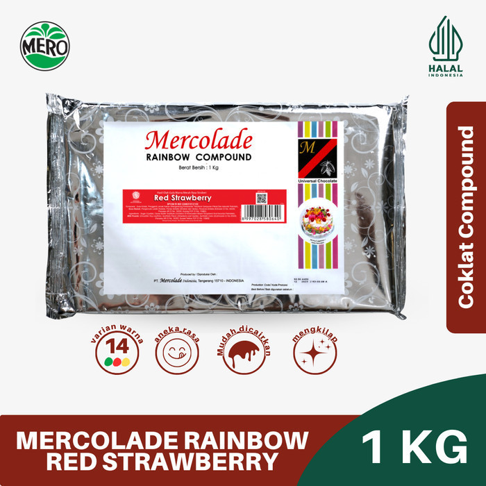 

BARANG TERLARIS !!! Mercolade Rainbow Compound 1 kg PACKING AMAN