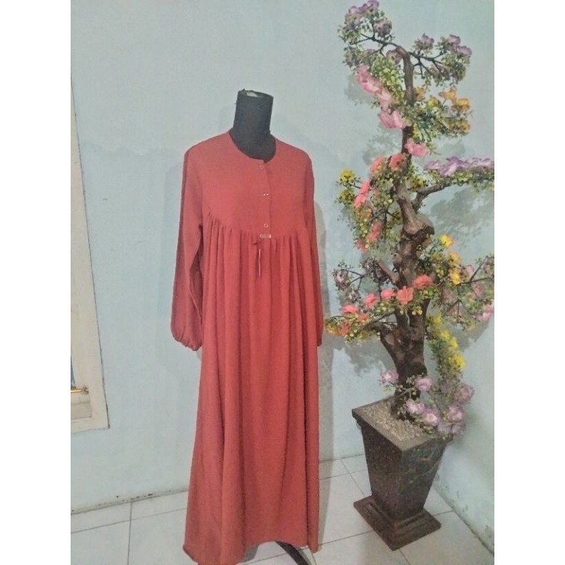 GAMIS MIDI CRINKLE POLOS