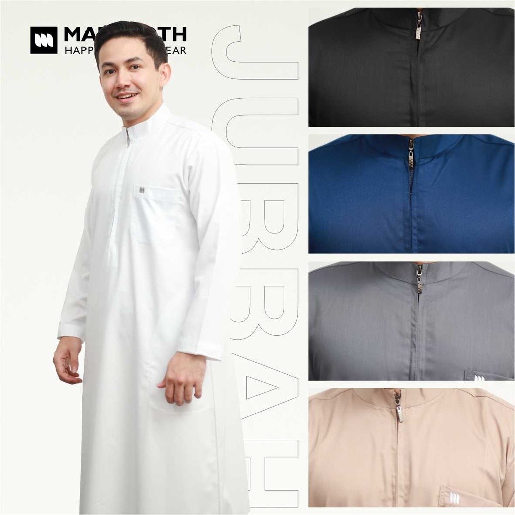 Jubah Haromain/Jubah Dar/Jubah Pria/Gamis Pria/Fashion Muslim/Jubah Dewasa Jubah Pria Mabsooth / Pak