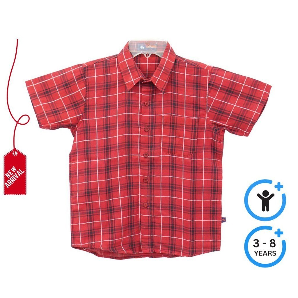 Yege Kemeja Anak Merah