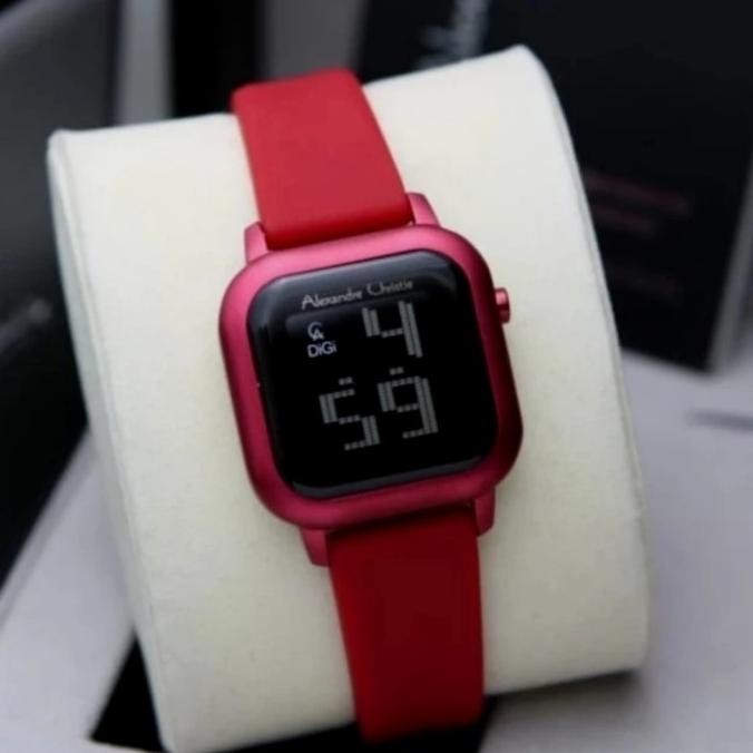 Jam Tangan Wanita Digital Alexandre Christie 9392 AC 9392