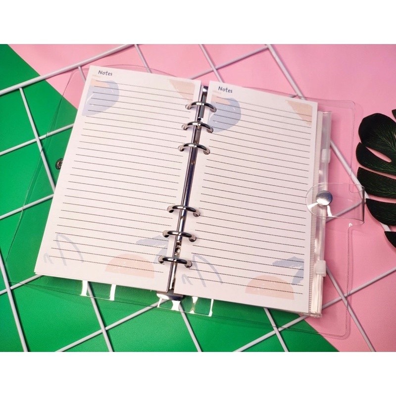 

1 Paket Binder A6 Financial Planner Budgeting Keuangan Buku Agenda Jurnal Journaling Notes Notebook