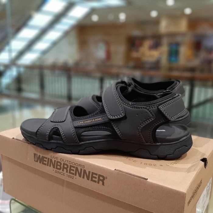 Weinbrenner Sandal Gunung Pria Original Everest - Black