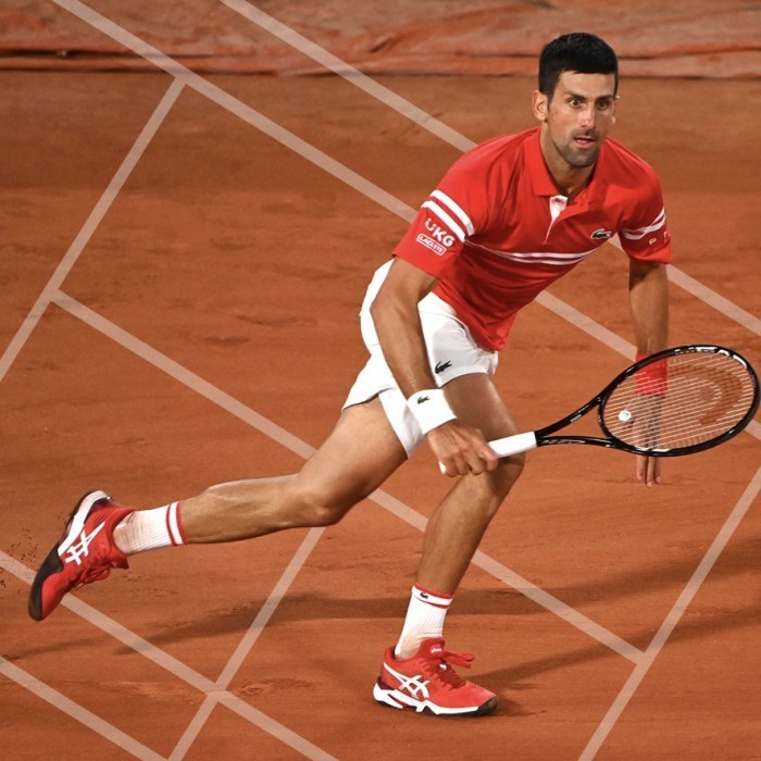 Asics Court Ff 2 Novak Red Tennis / Sepatu Tenis Djokovic Limited