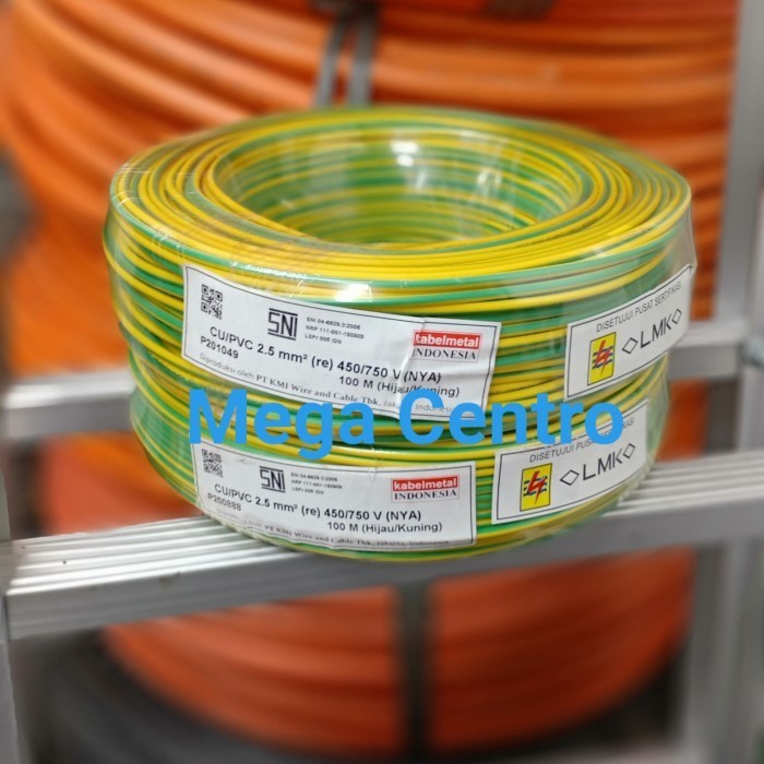 Kabel Listrik Tunggal Nya 2.5Mm Kabelmetal 100Meter Termurah