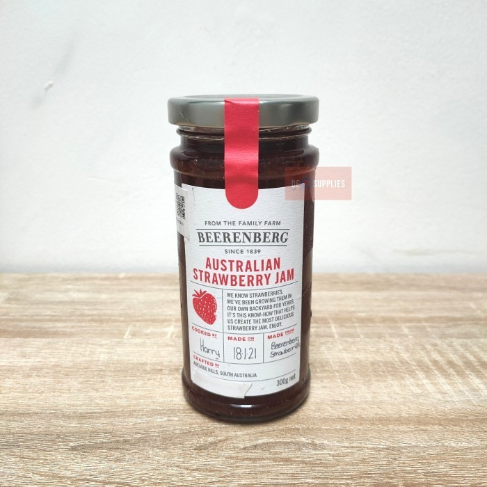 

Beerenberg Selai Strawberry Jam Australia 300Gr - Selei Stroberi Buah