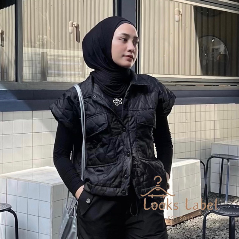 Anne Vest Quilted Vest Rompi Quilt Vest Unisex