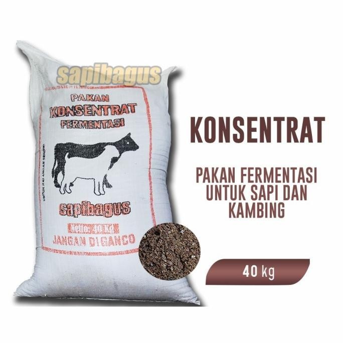 Terlaris Konsentrat/ Pakan Sapi, Kambing, Domba, Babi (50Kg) SALE