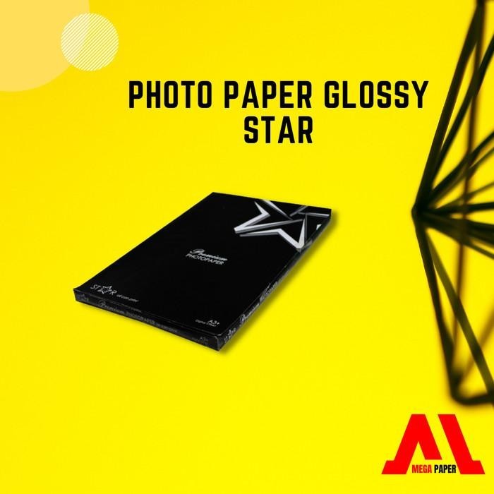

Bahan Kertas Photo Digital Print | Photopaper Glossy Star