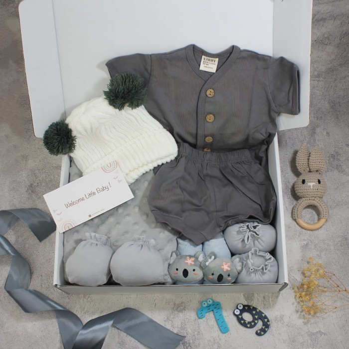 

Ready Baby Gift Parcel Hadiah Kado Hampers Bayi Newborn /Baru lahir "Clover