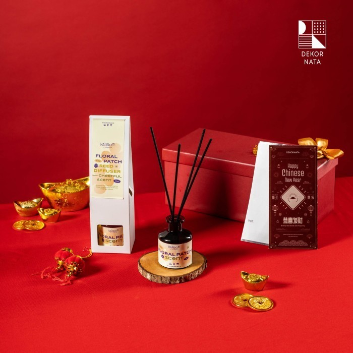 

Ready Hampers Imlek Zhui / Kado Parcel Kayu Chinese New Year / Dekornata