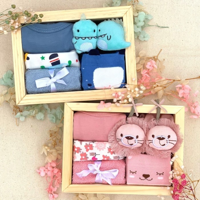 

Ready Mini Hampers Bayi / Hamper Baby / Kado Lahiran Bayi Boy Girl Gift Set